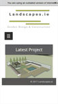 Mobile Screenshot of landscapes.ie